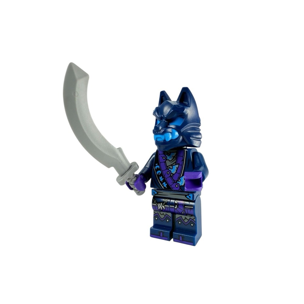 LEGO Ninjago Dragon's Rising WOLF MASK WARRIOR Minifigure w/ Sword Authentic New